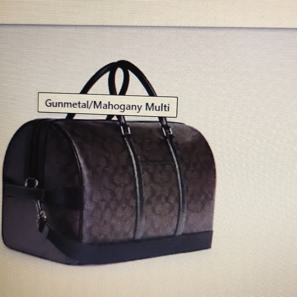 Coach Venturer Bag in Signature Canvas with Travel Patches - Picture 2 of 2